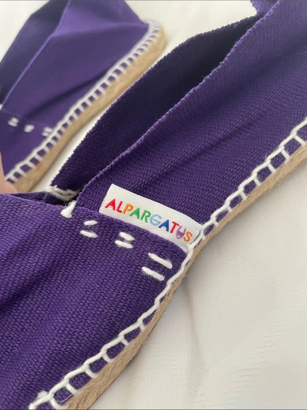 Purple Alpargatus Espadrilles (EU size 39)